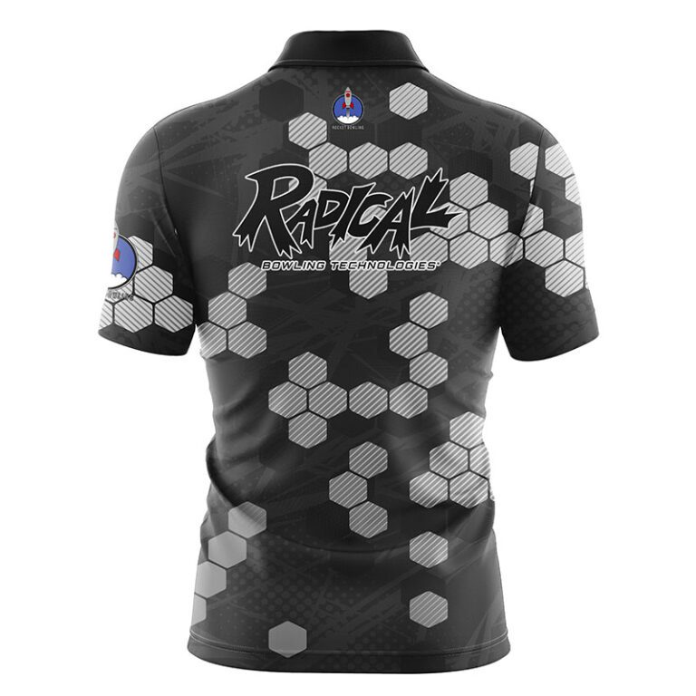Radical Monochrome Xpress Ship Rocket Bowling Jersey Rocket Bowling Gear