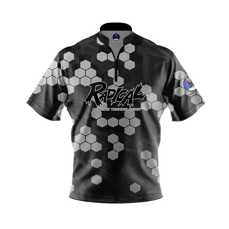 Radical Monochrome Xpress Ship Rocket Bowling Jersey Rocket Bowling Gear