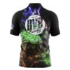 DV8 Smokey Flames Rocket Bowling Jersey - Image 2