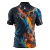 900 Global Firey Ink Rocket Bowling Jersey - Image 2