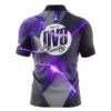 DV8 Purple Triangle Flare Rocket Bowling Jersey - Image 2