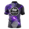 Motiv Purple Triangle Flare Rocket Bowling Jersey - Image 2