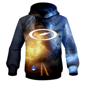 Storm Twister Rocket Bowling Dye-Sub Hoodie - Rocket Bowling Gear