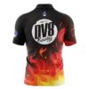 DV8 Flaming Fire Rocket Bowling Jersey - Image 2