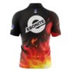 Ebonite Flaming Fire Rocket Bowling Jersey - Image 2