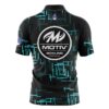 Motiv Gridlock Teal Rocket Bowling Jersey - Image 2