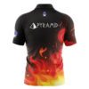 Pyramid Flaming Fire Rocket Bowling Jersey - Image 2