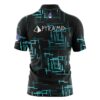 Pyramid Gridlock Teal Rocket Bowling Jersey - Image 2