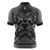 Radical Overspeed Grey and Black Rocket Bowling Jersey - Image 2