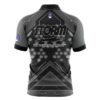 Storm Overspeed Grey/Black Rocket Bowling Jersey - Image 2