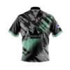 Brunswick Green Slasher Rocket Bowling Jersey