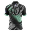 DV8 Green Slasher Rocket Bowling Jersey - Image 2