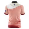 Plain Peach Wave Rocket Bowling Jersey - Image 2