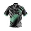 Radical Green Slasher Rocket Bowling Jersey
