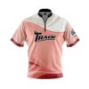 Track Peach Wave Rocket Bowling Jersey
