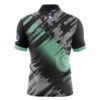 Plain Green Slasher Rocket Bowling Jersey - Image 2