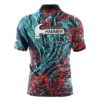 Hammer Sea Bloom Xpress Ship Rocket Bowling Jersey - Image 2