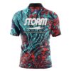 Storm Sea Bloom Xpress Ship Rocket Bowling Jersey - Image 2