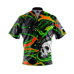 Neon Serpent Rocket Bowling Jersey