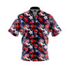 Star Lips Rocket Bowling Jersey