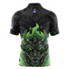 Green Fury Rocket Bowling Jersey - Image 2